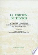 La edición de textos