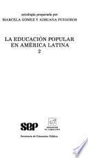 La Educación popular en América Latina