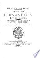 La elección de Fernando IV, rey de Romanos