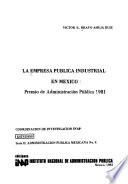 La empresa pública industrial en México