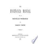 La enseñanza manual en las escuelas primarias