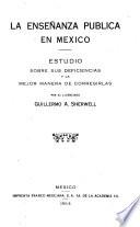 La enseñanza publica en Mexico