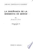 La enseńanza de la geografía en México