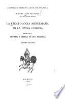 La escatología musulmana en la Divina Comedia