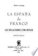 La España de Franco: Las relaciones con Hitler