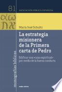 La estrategia misionera de la Primera carta de Pedro