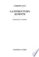 La estructura ausente