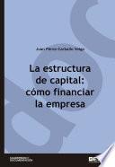 La estructura de capital: cómo financiar la empresa