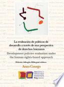 La evaluación de políticas de desarrollo a través de una perspectiva de derechos humanos