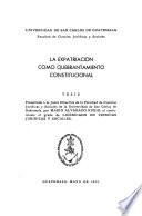 La expatriación como quebrantamiento constitucional