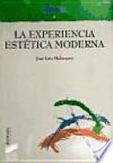 La experiencia estética moderna