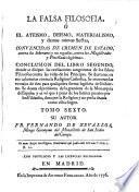 La falsa filosofia,
