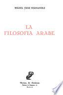 La filosofía árabe