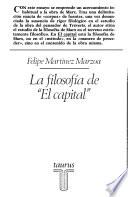 La filosofía de El capital de Marx