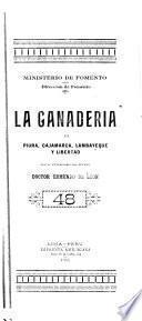 La ganadería en Piura, Cajamarca, Lambayeque y Libertad