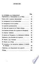 La guerra al Paraguay