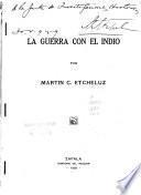 La guerra con el indio