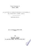 La Guerre d'indépendance espagnole au théâtre, 1808-1814
