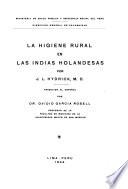 La higiene rural en las Indias holandesas