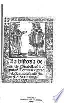 La historia de Grisel y Mirabella cõ la disputa d'Torrellas y Braçayda