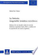 La historia, inagotable temática novelesca