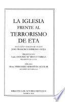 La Iglesia frente al terrorismo de ETA