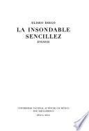 La insondable sencillez