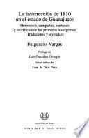 La insurrección de 1810 en el estado de Guanajuato
