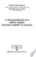 La internacionalización de la empresa española