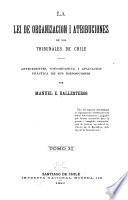 La Lei de organización i atribuciones de los tribunales de Chile