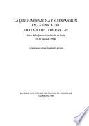 La lengua española y su expansión en la época del Tratado de Tordesillas