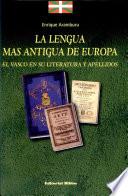 La lengua más antigua de Europa