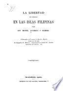 La libertad de comercio en las islas Filipinas