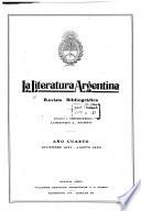 La Literatura argentina