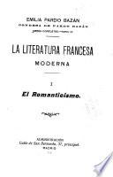 La literatura francesa moderna