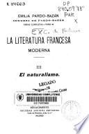 La literatura francesa moderna