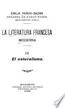 La literatura francesa moderna