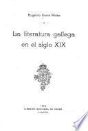La literatura gallega en el siglo xix
