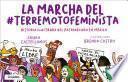 La marcha del #TerremotoFeminista