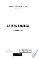 La mas excelsa (novela)