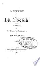 La metafísica y la poesía