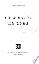 La música en Cuba