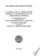 La música en la corte de Don Carlos IV