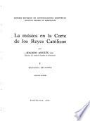 La música en la corte de los reyes católicos