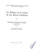 La Música en la corte de los reyes católicos