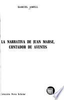 La narrativa de Juan Marsé, contador de aventis