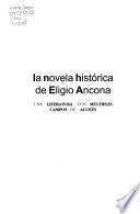 La novela histórica de Eligio Ancona