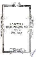 La Novela proletaria (1932-1933)