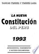 La nueva constitución del Perú, 1993