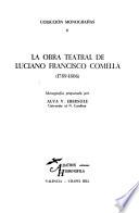 La obra teatral de Luciano Francisco Comella, 1789-1806